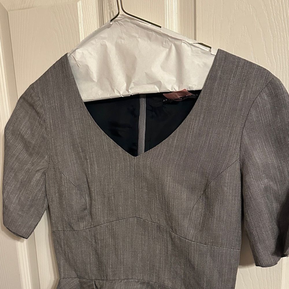 Antonio Melani Elegant Gray Women's Dress Size 2